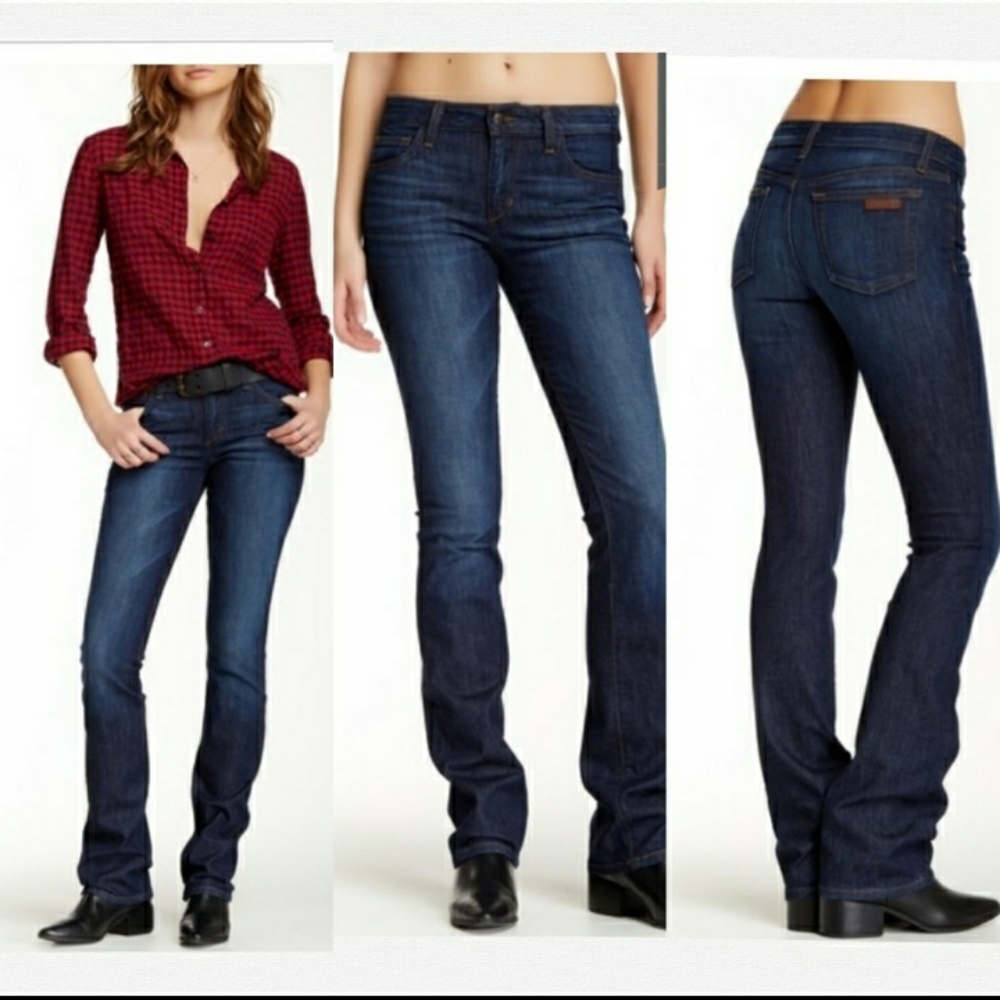 Joe's jean's The Starlet slim leg boot fit size 28
